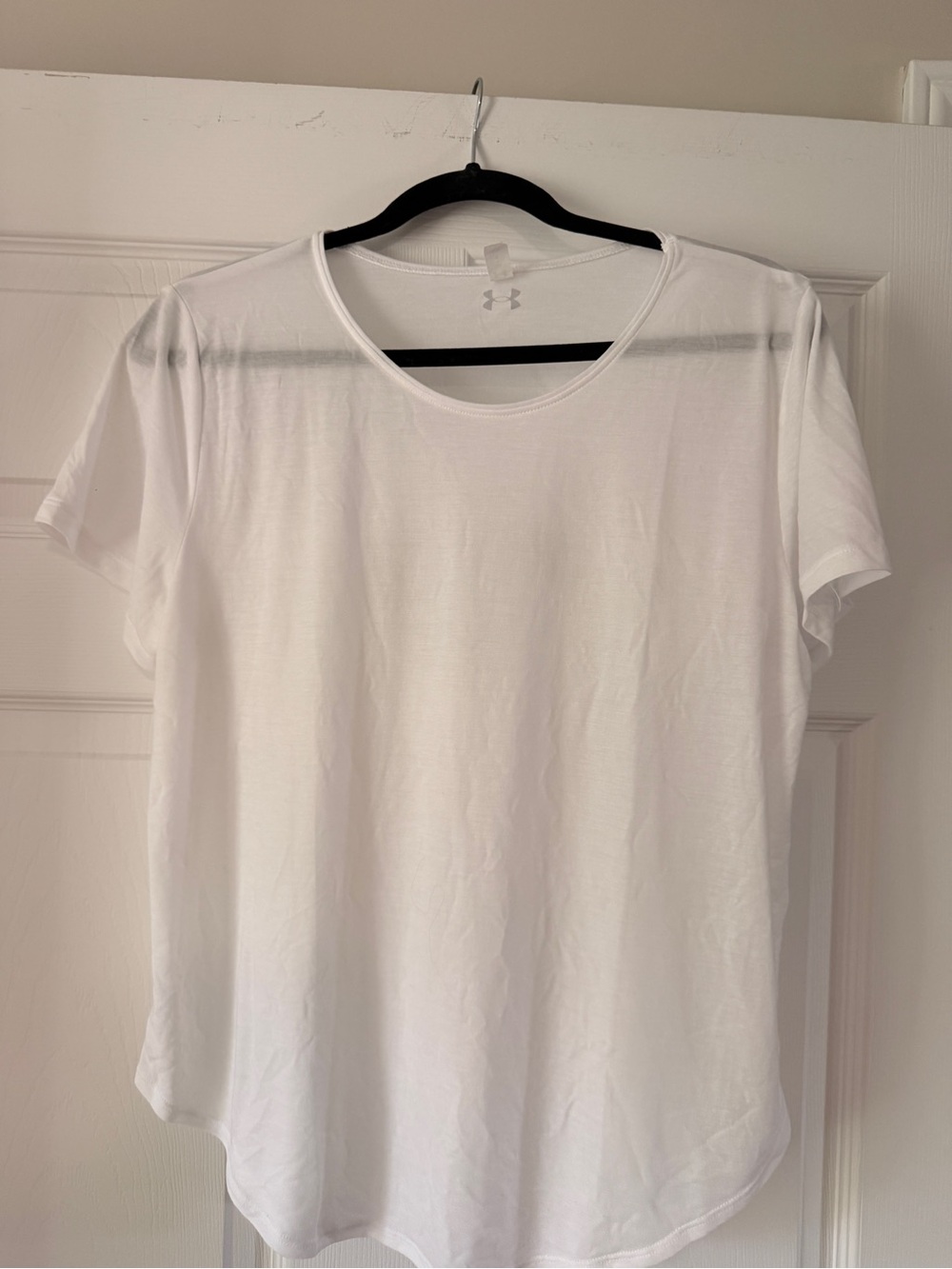LG Women's White Short Sleeve Crew Tee